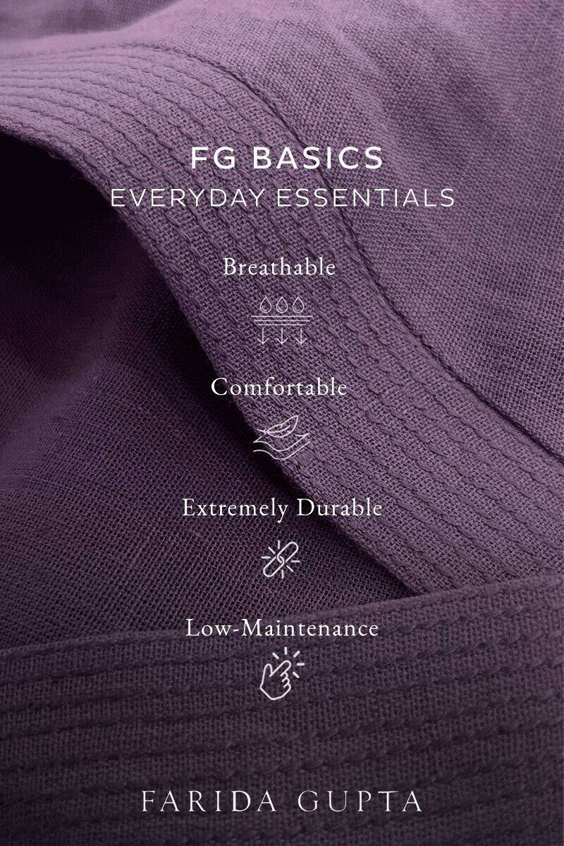 Roza Seher Purple Kurta - Image 9