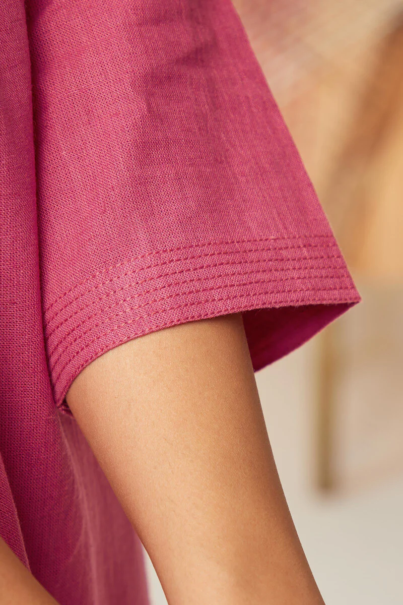 Roza Seher Rose Pink Kurta - Image 5