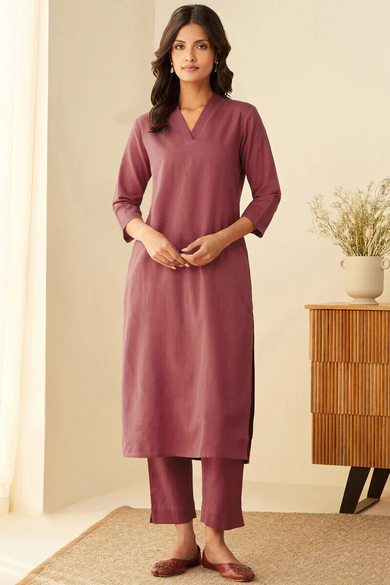 Surplus: Roza Seher Ruby Kurta - Image 2