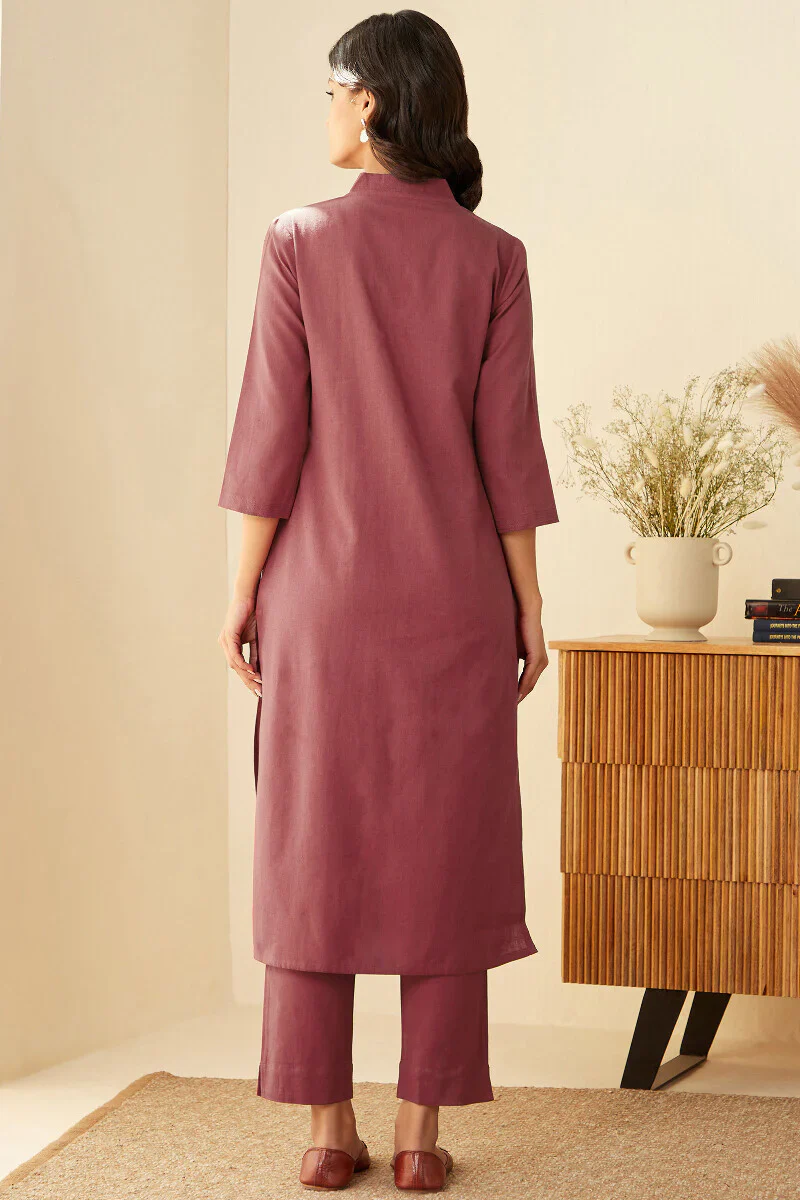 Surplus: Roza Seher Ruby Kurta - Image 8