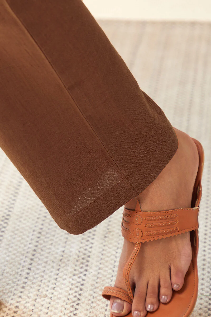 Roza Seher Rust Pants - Image 2