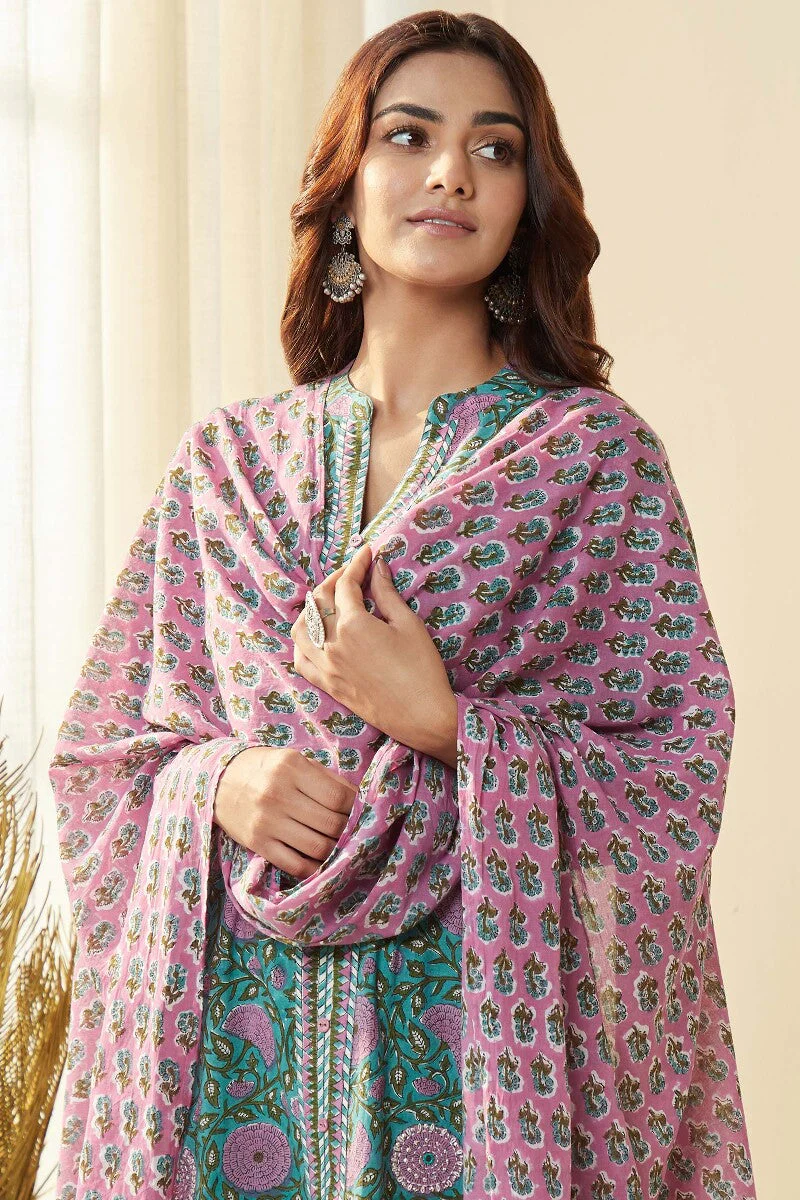 Roza Seher Sanganeri Dupatta - Image 5