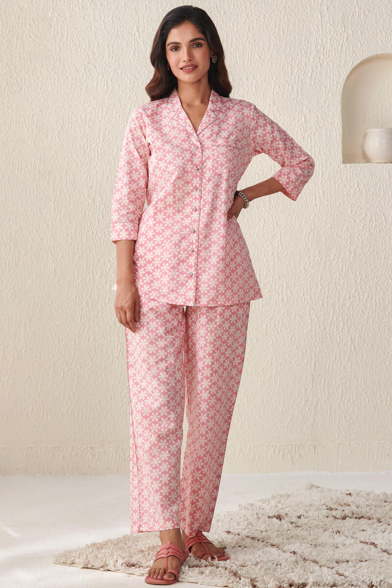 Roza Seher Sanganeri Loungewear Set - Image 3