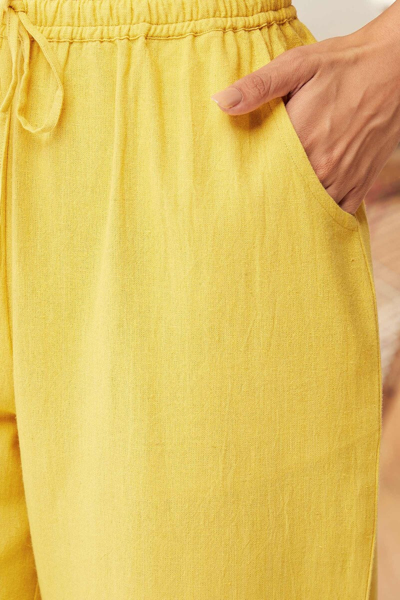 Roza Seher Yellow Pants - Image 4