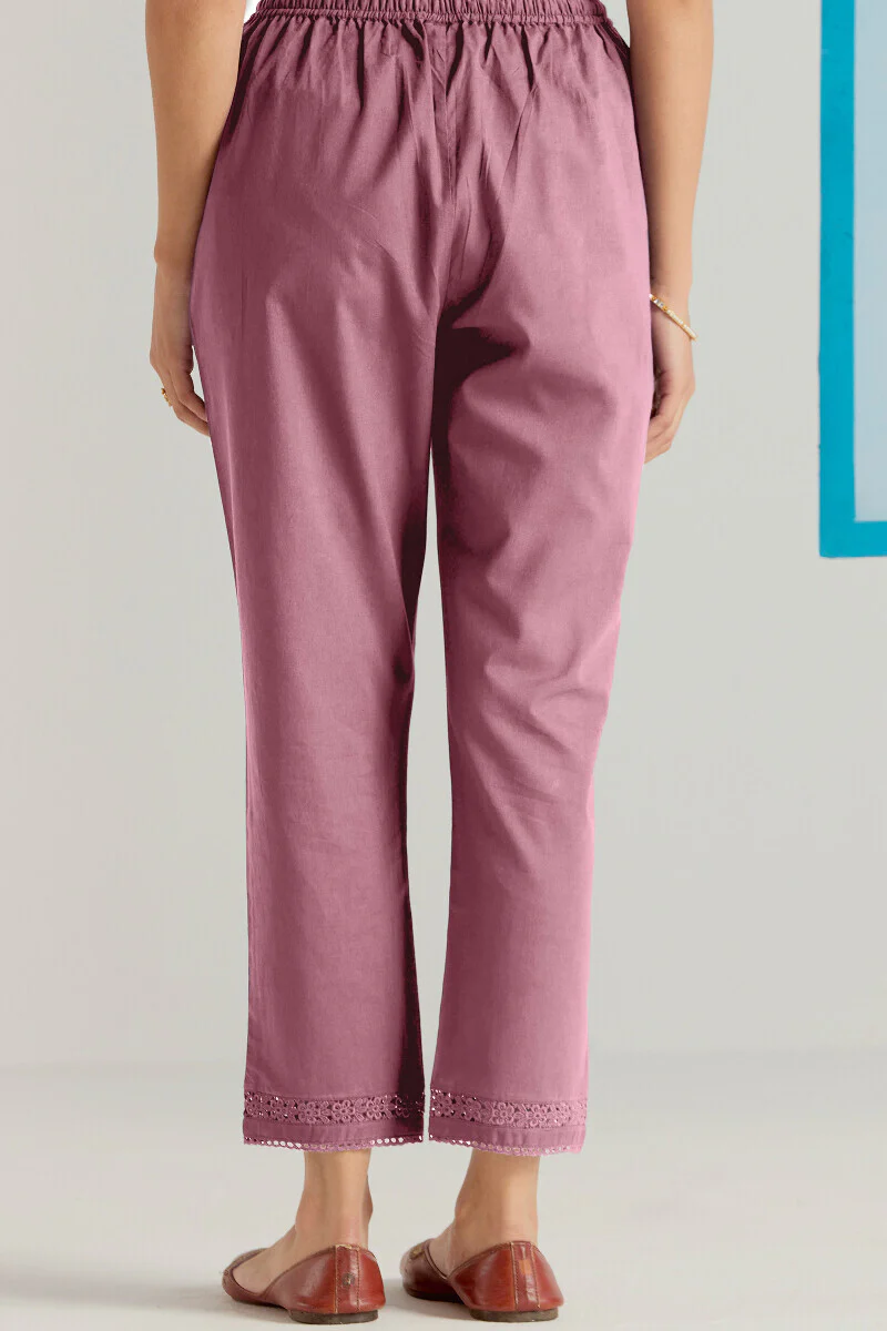 Roza Sehr Mauve Narrow Pants - Image 5