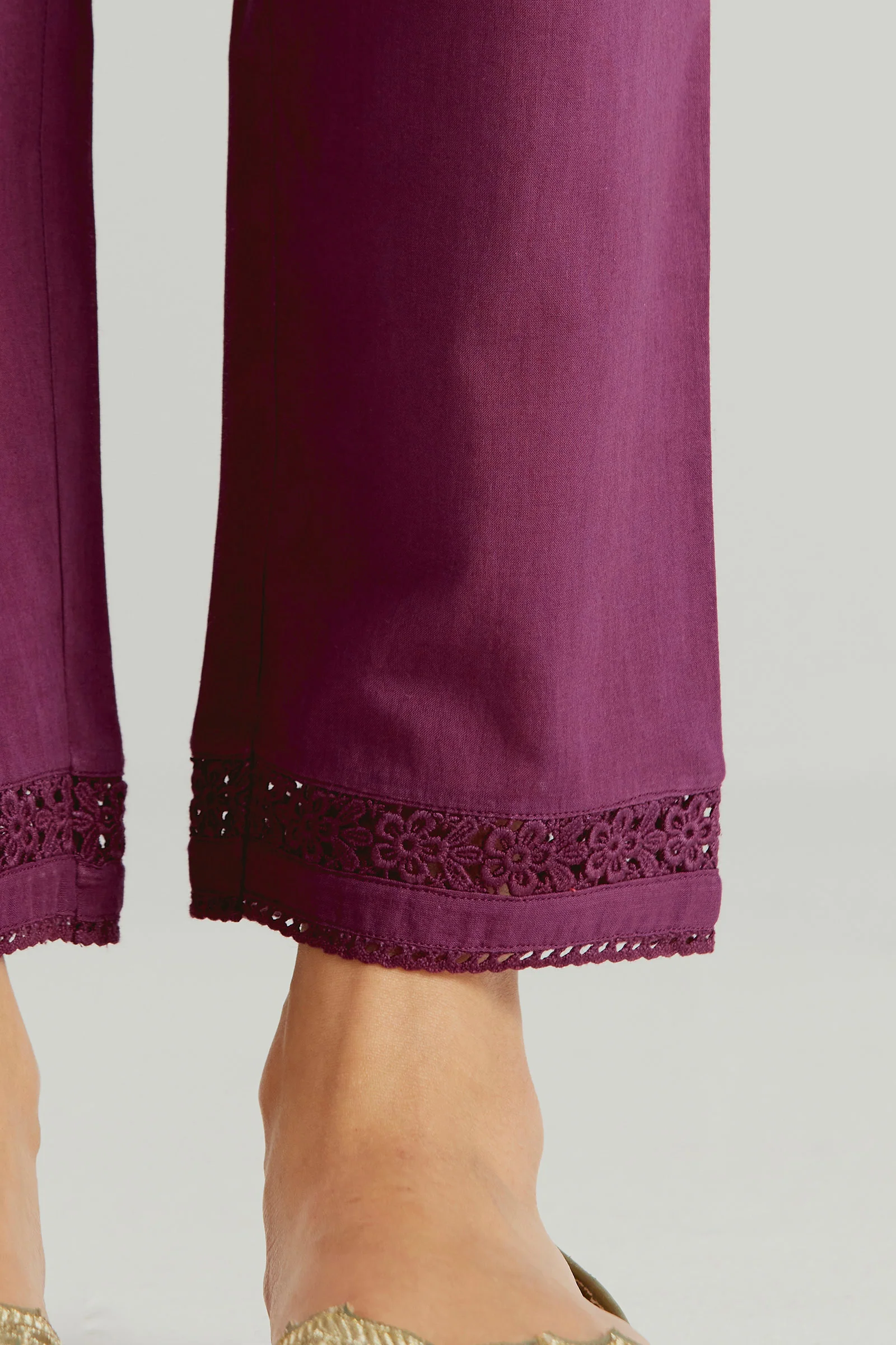 Roza Sehr Plum Narrow Pants - Image 2