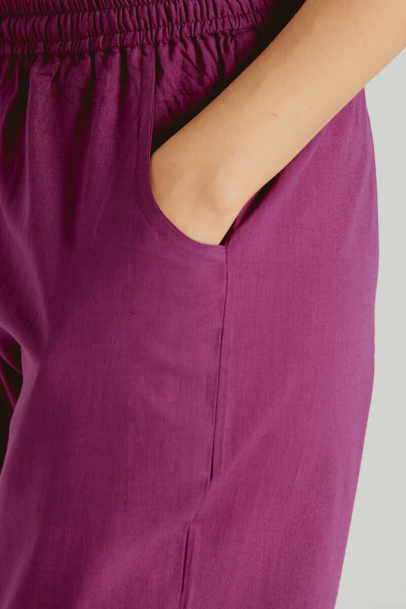 Surplus: Roza Sehr Plum Narrow Pants - Image 4