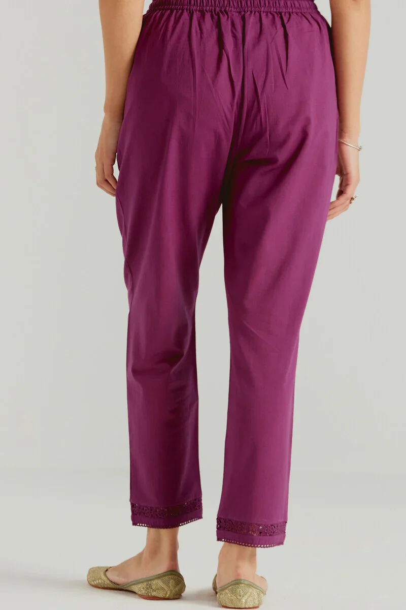 Surplus: Roza Sehr Plum Narrow Pants - Image 5