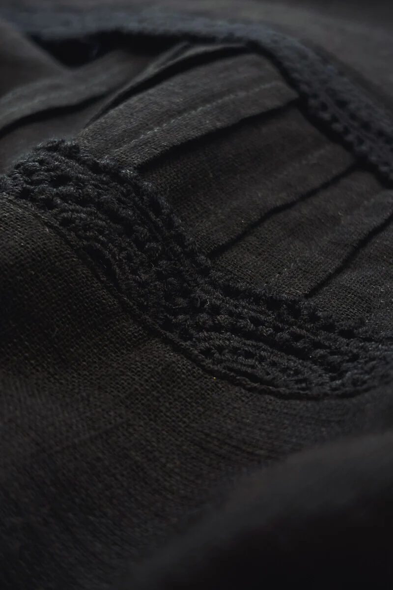 Roza Sehreen Black Kurta - Image 3