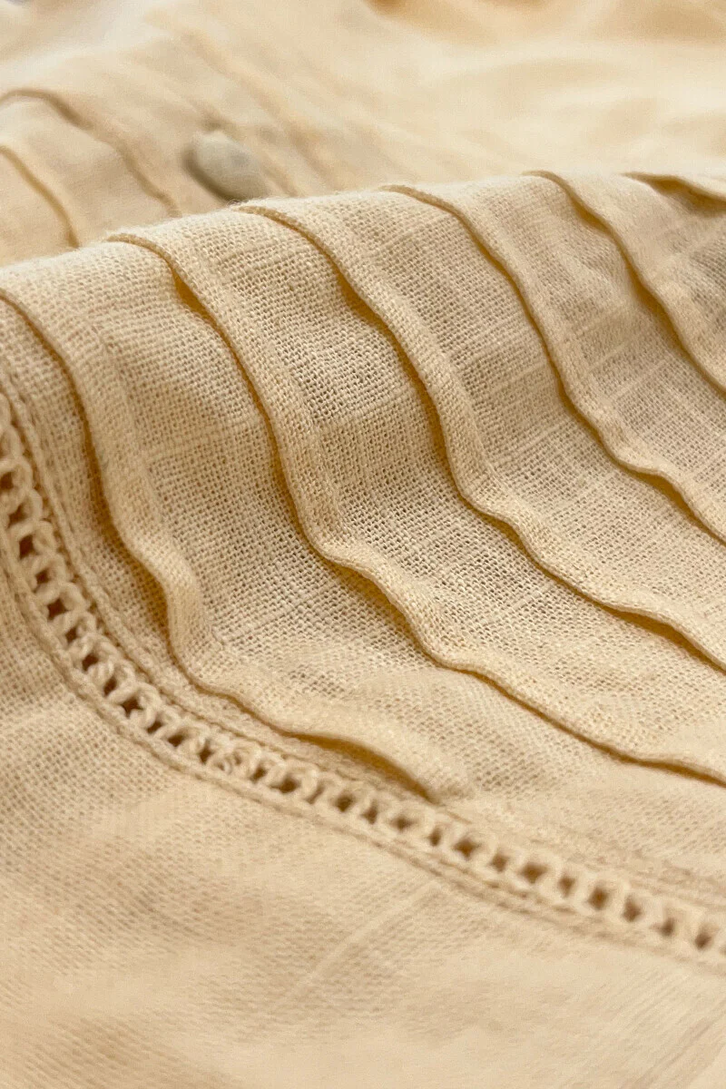 Roza Zara Cream Kurta - Image 2