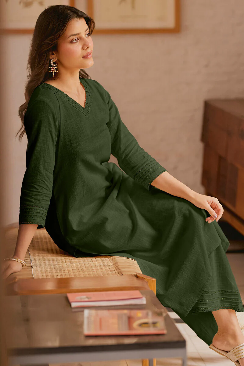 Roza Zara Emerald Green Farsi - Image 3