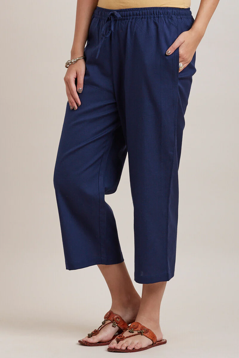 Roza Zara Midnight Blue Culottes - Image 3