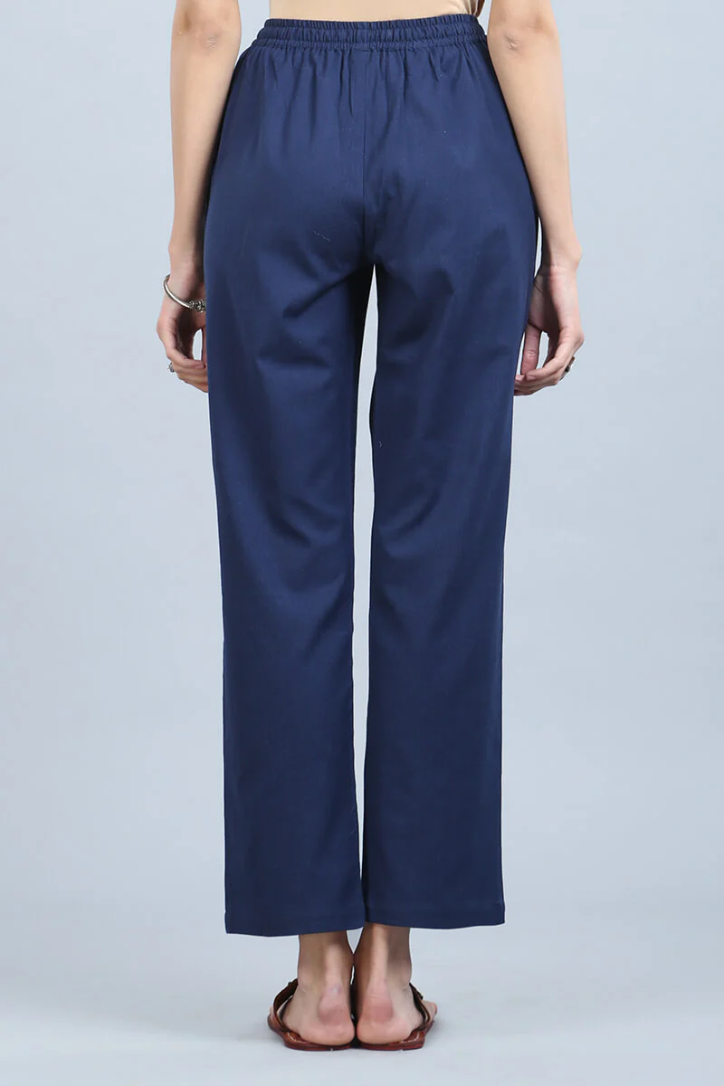 Roza Zara Midnight Blue Pants - Image 4