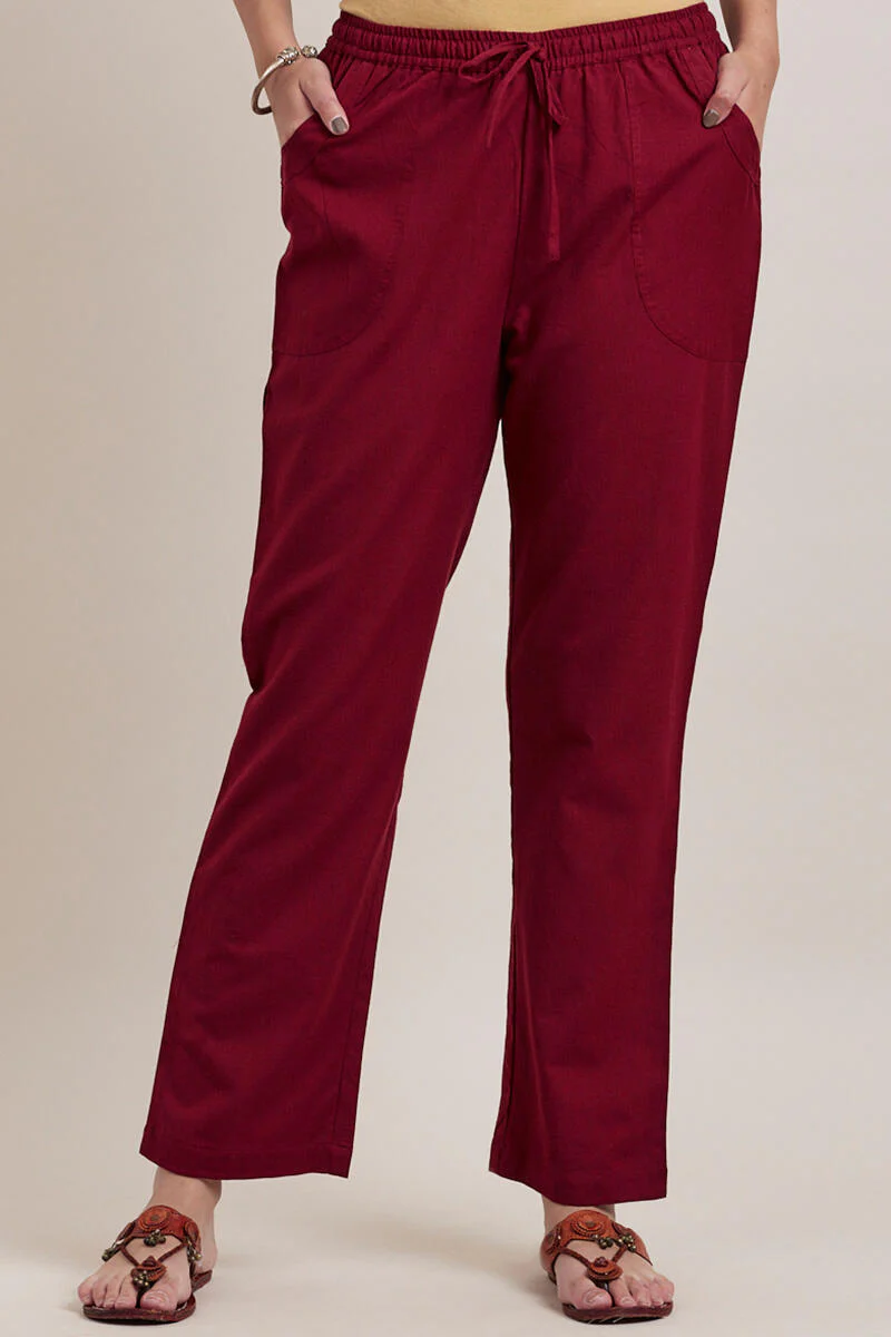 Roza Zara Red Pants