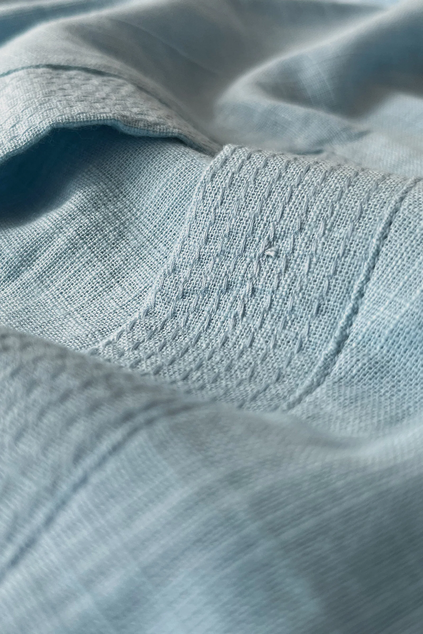 Surplus: Roza Zehna Blue Kurta - Image 3