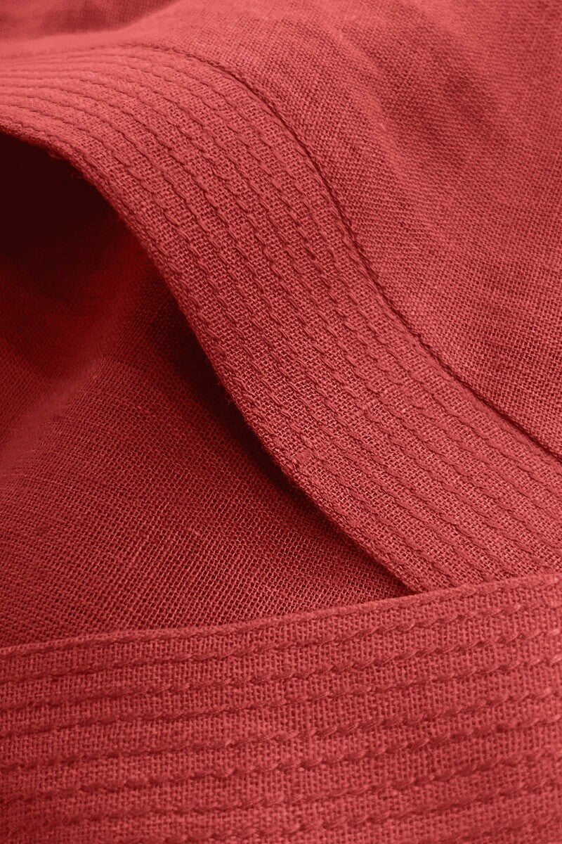 Surplus: Roza Zoya Brick Red Kurta - Image 3