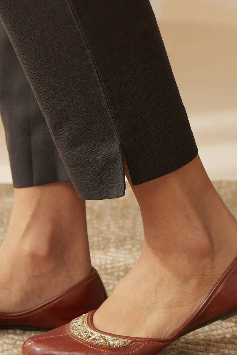 Roza Zoya Brown Narrow Pants - Image 2