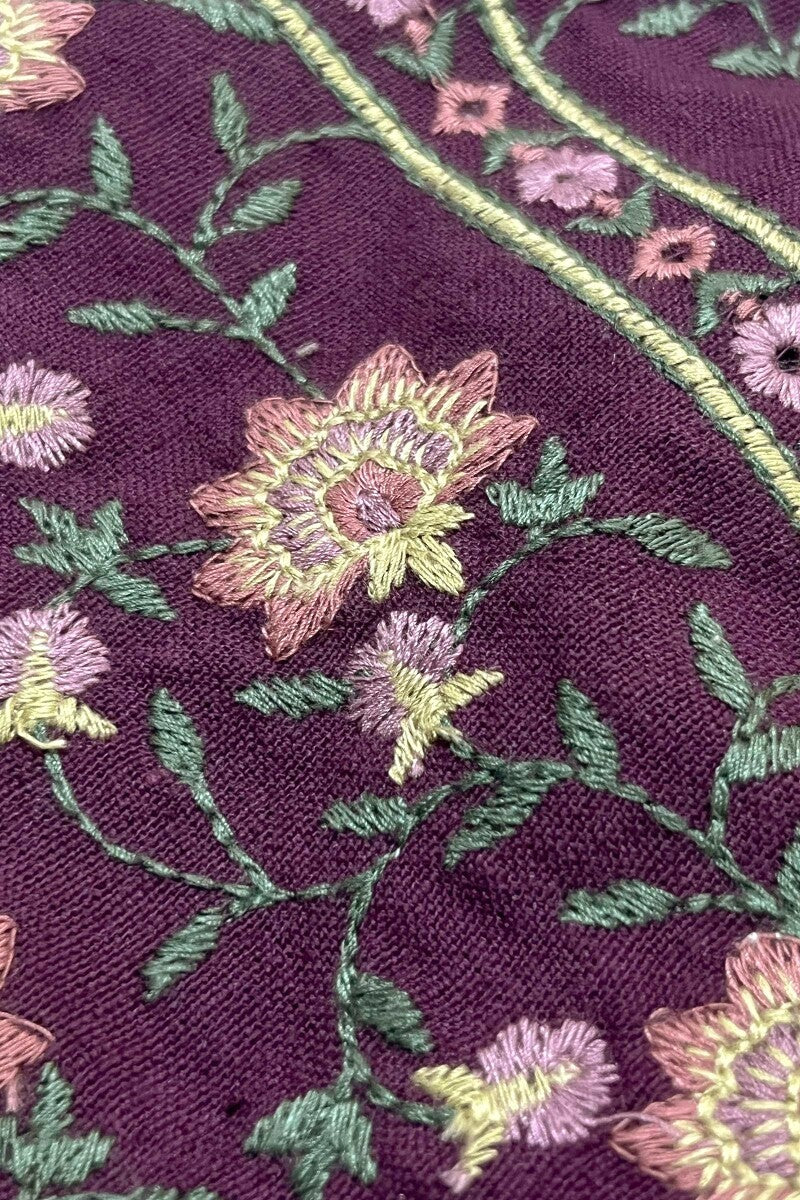 Roza Zoya Dark Purple Kurta - Image 3