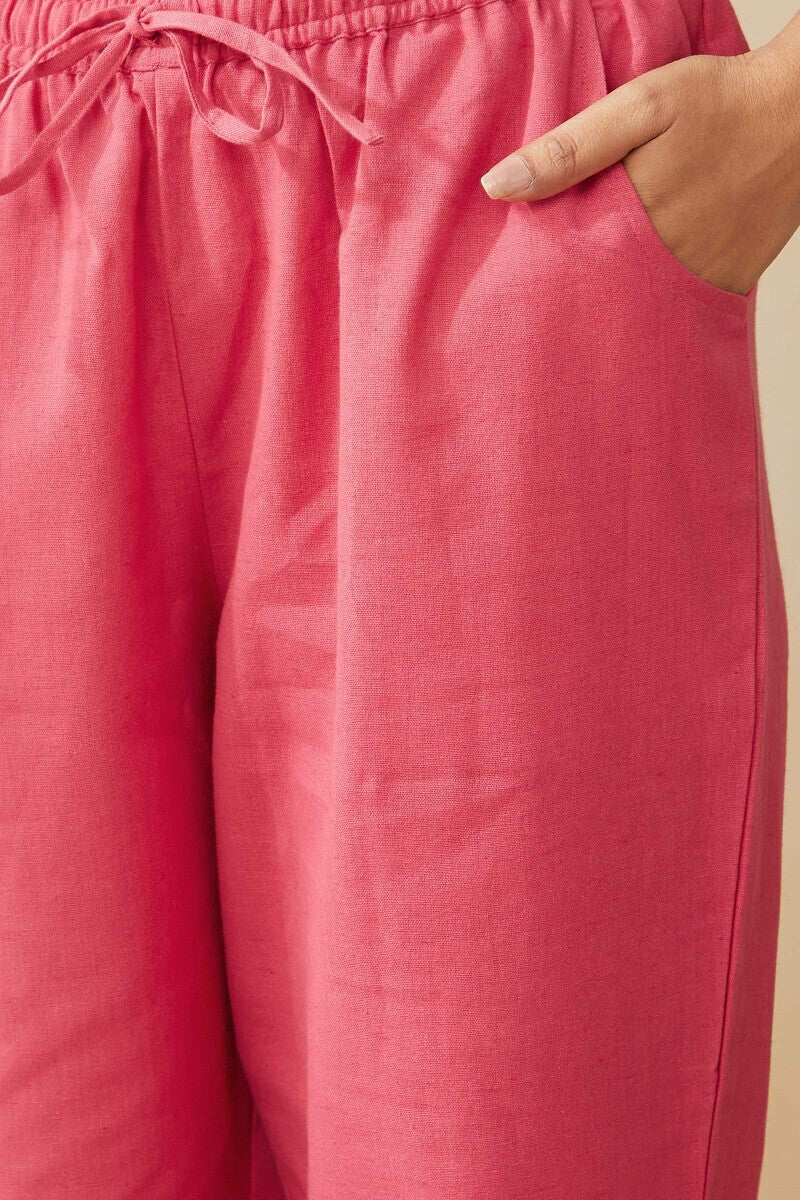 Roza Zoya Pink Narrow Pants - Image 4