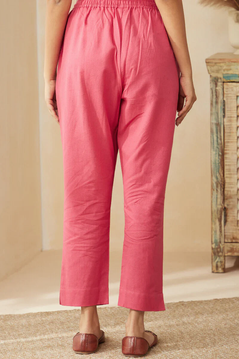 Roza Zoya Pink Narrow Pants - Image 5