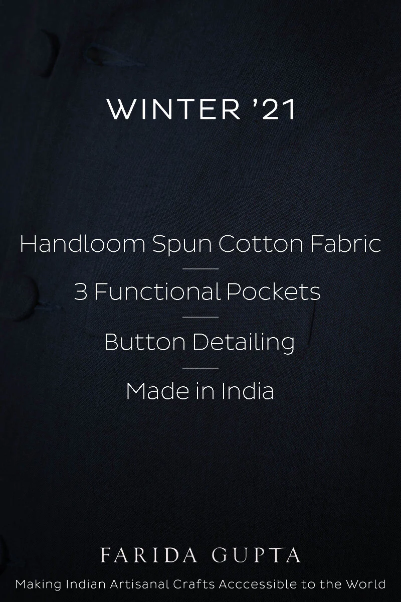 Samar Mihir Handloom Nehru Jacket - Image 6