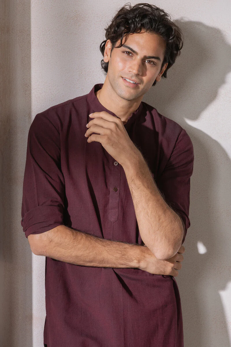 Samar Zain Handloom Kurta