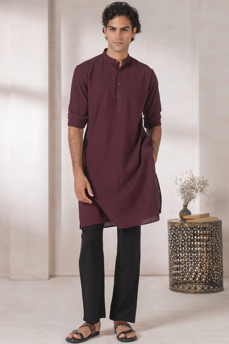 Samar Zain Handloom Kurta - Image 3
