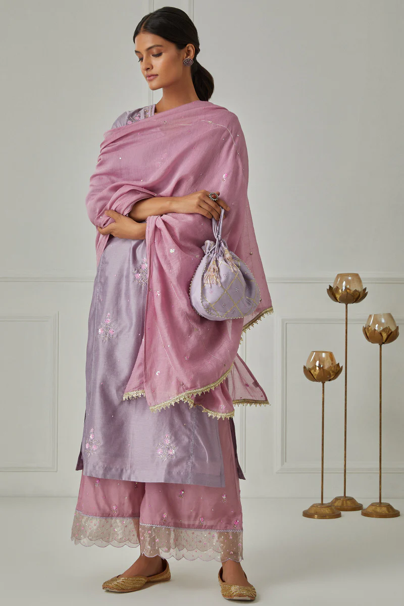 Sanaa Amaira Chanderi Kurta - Image 7