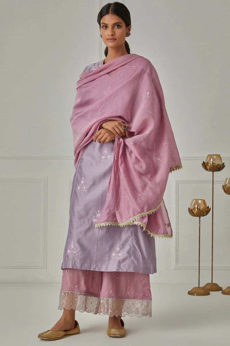 Sanaa Amaira Cotton Silk Dupatta - Image 3