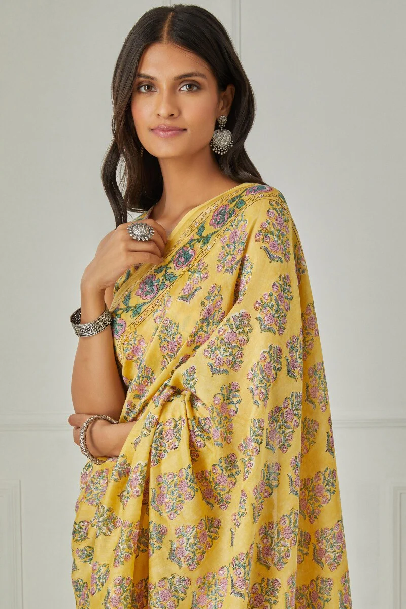 Sanaa Madeeha Chanderi Saree