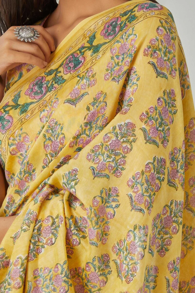 Sanaa Madeeha Chanderi Saree - Image 2