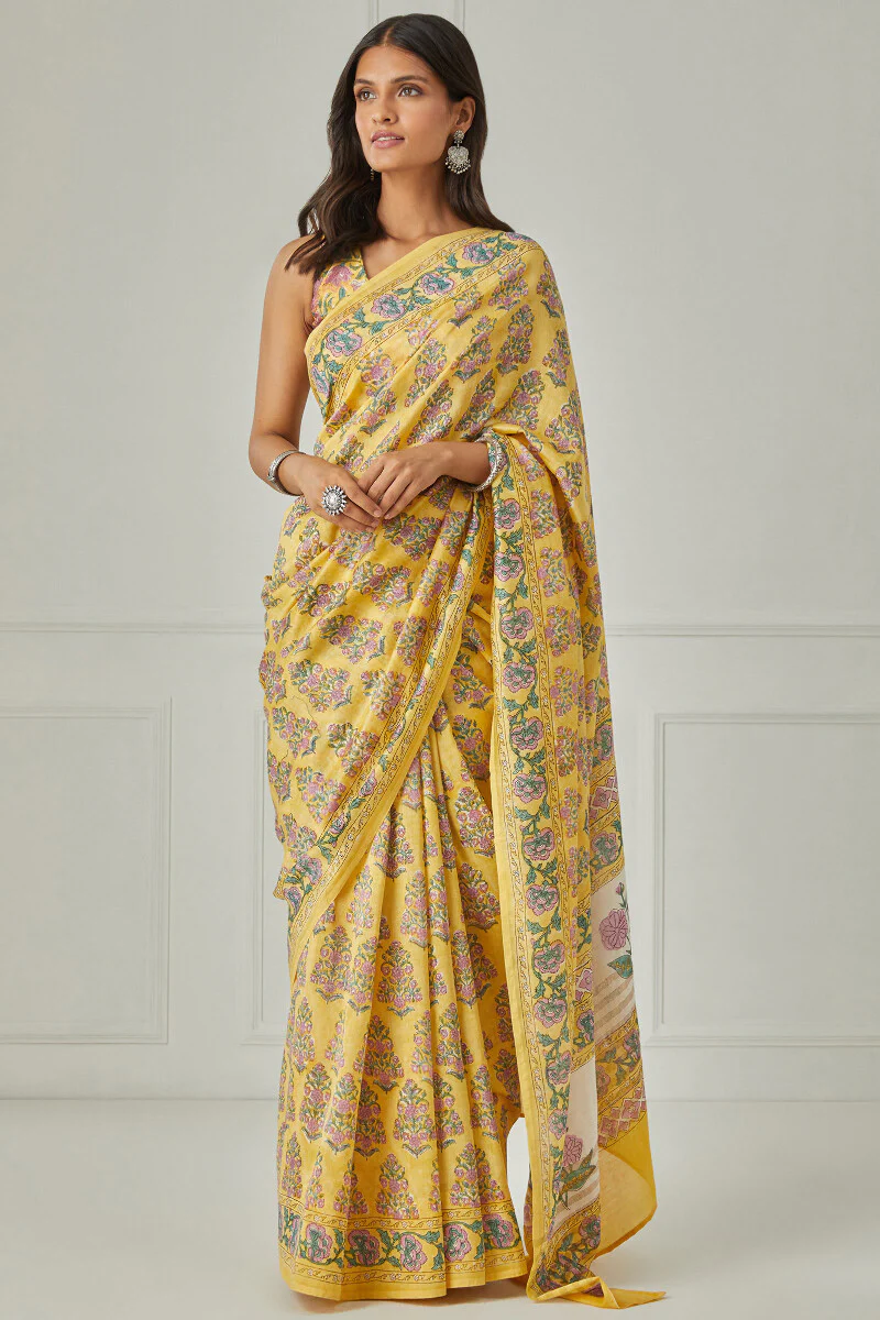 Sanaa Madeeha Chanderi Saree - Image 3