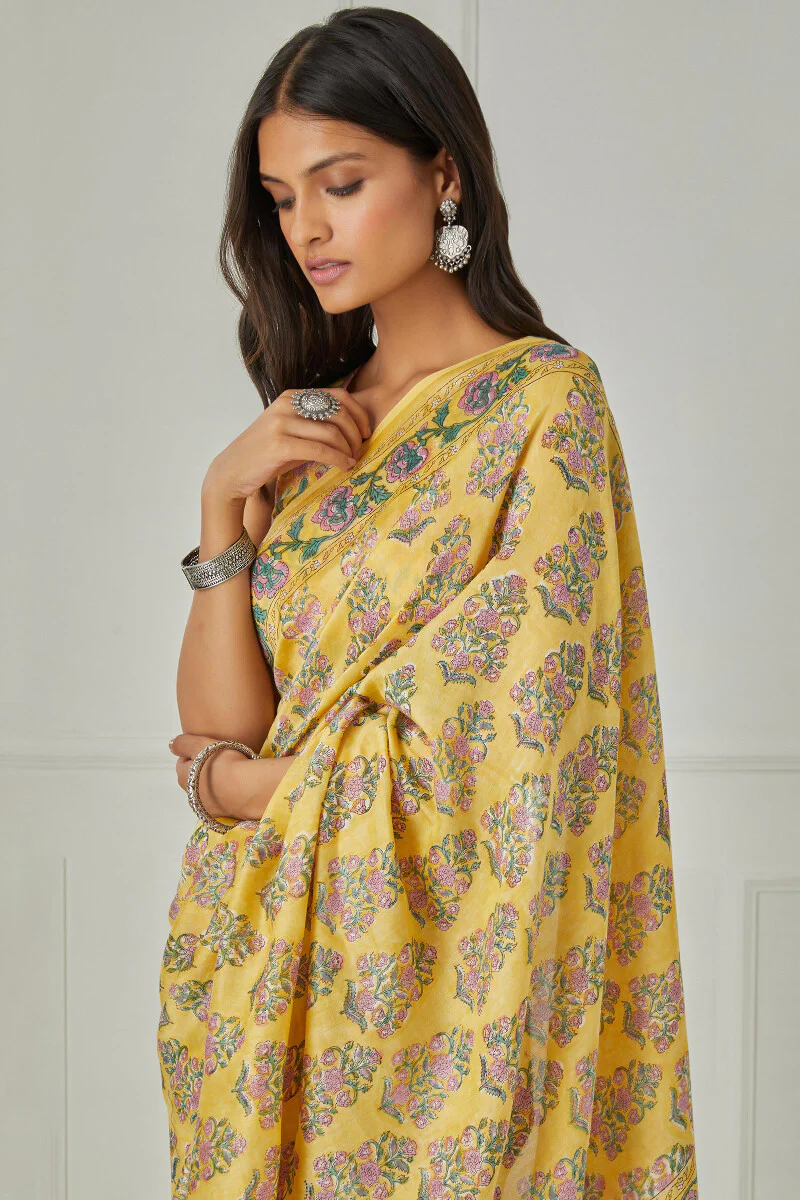 Sanaa Madeeha Chanderi Saree - Image 4