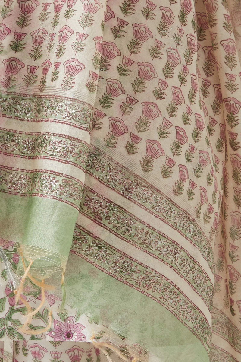 Sanaa Mahnoor Chanderi Dupatta - Image 4