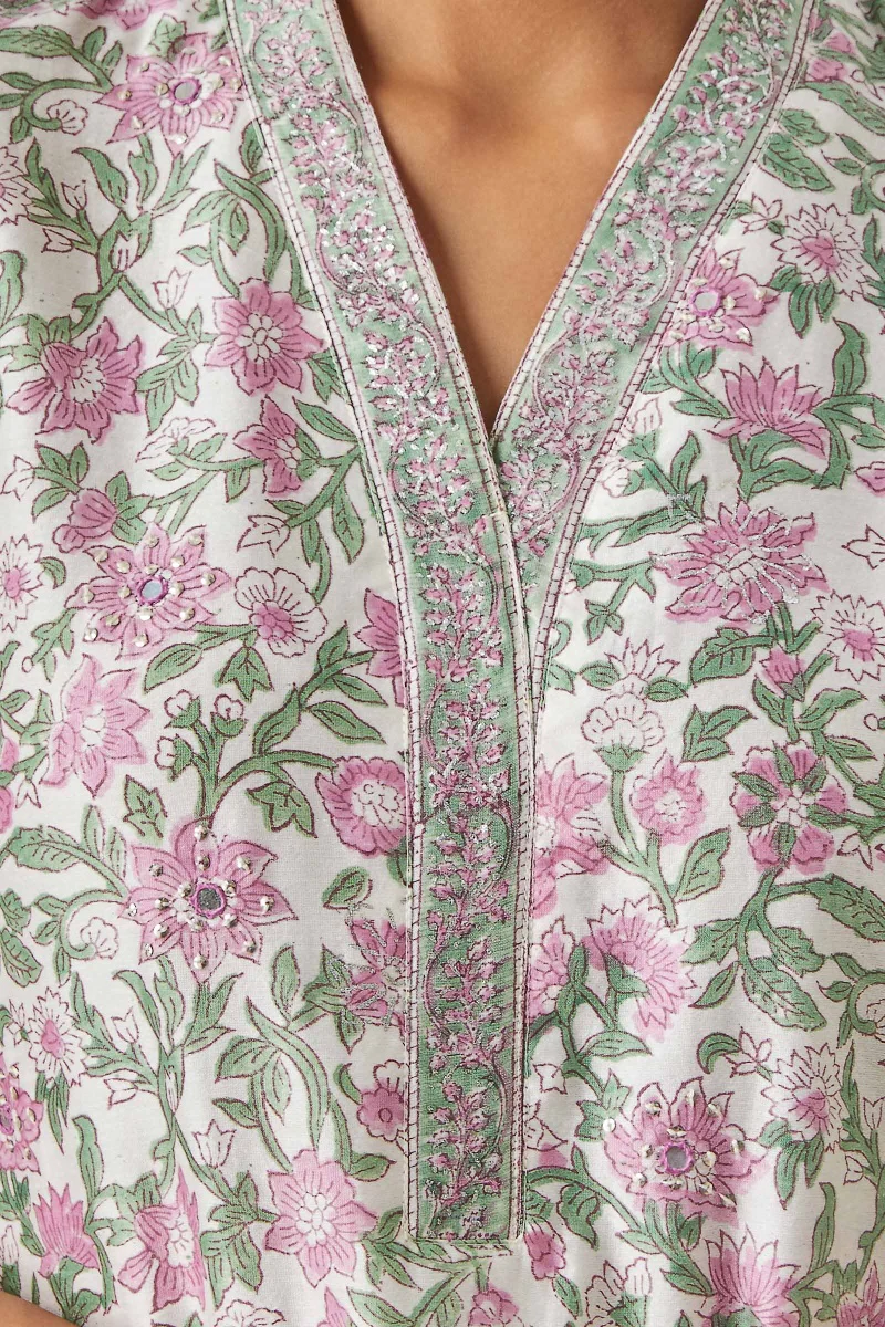 Sanaa Mahnoor Chanderi Kurta - Image 2
