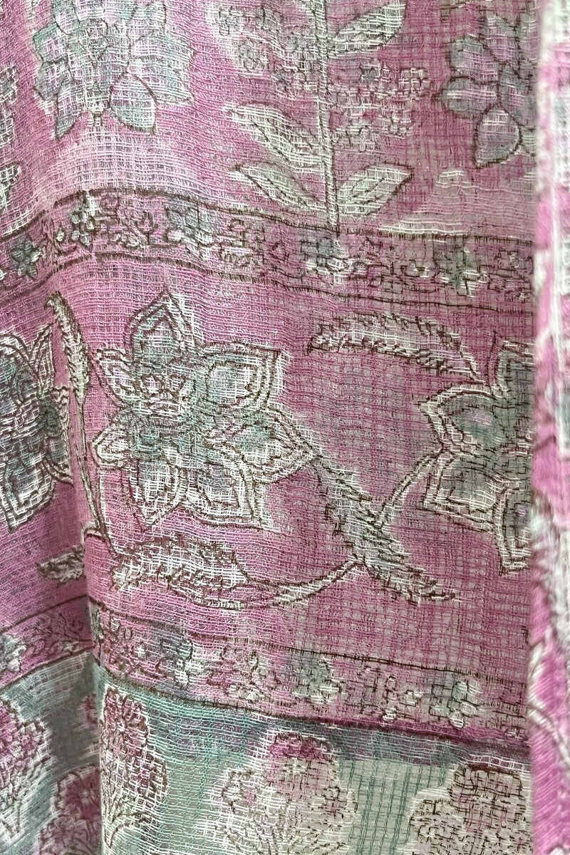 Sanganeri Pink Dupatta - Image 3