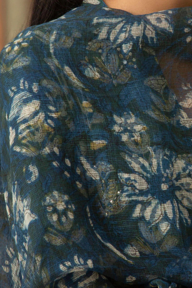 Sehra Aasma Bagru Kota Dupatta - Image 2