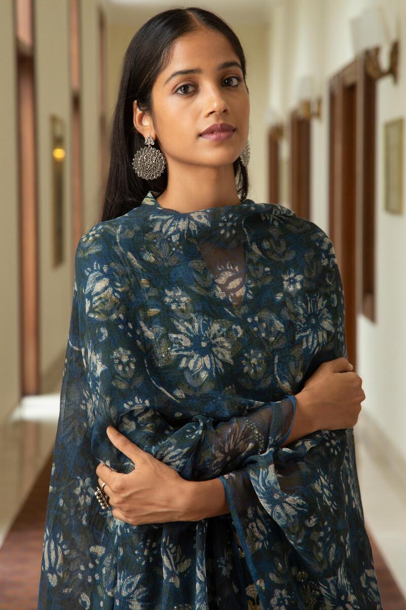 Sehra Aasma Bagru Kota Dupatta - Image 4