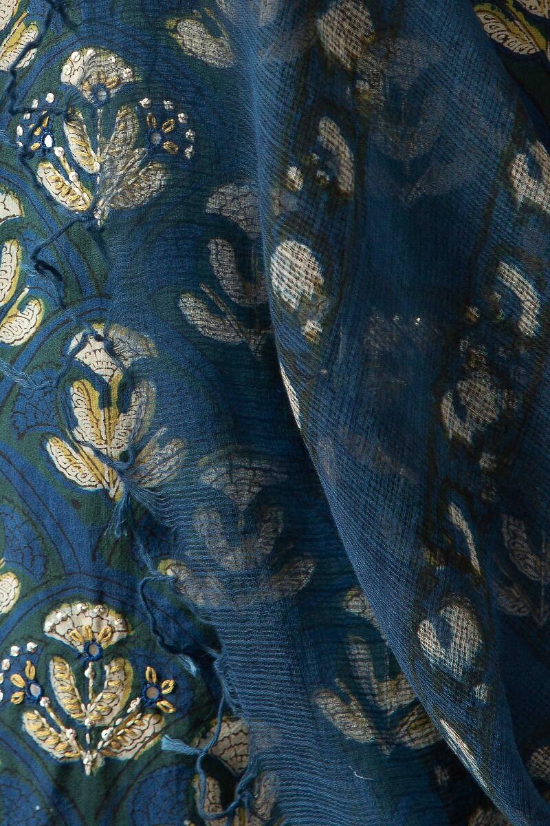 Sehra Aasma Bagru Kota Dupatta - Image 5