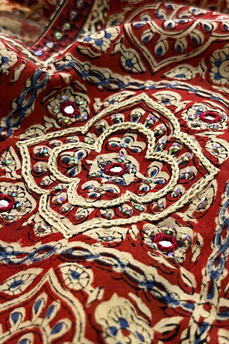 Sehra Afreena Bagru Kurta - Image 3