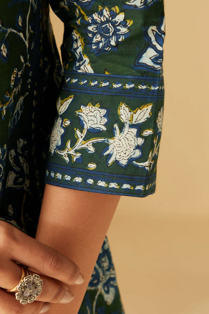 Sehra Alaya Bagru Kurta - Image 6