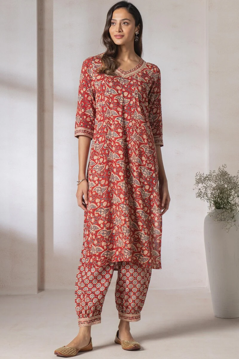 Sehra Darya Bagru Kurta - Image 3