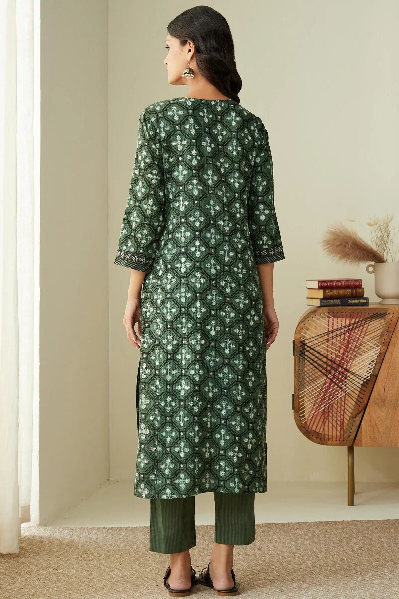 Sehra Farah Bagru Kurta - Image 9