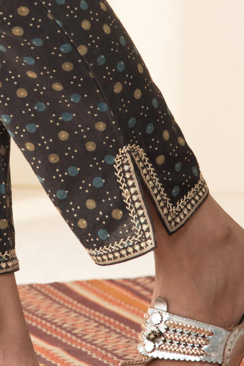 Sehra Farhat Ajrak Narrow Pants - Image 2