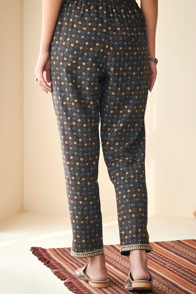 Sehra Farhat Ajrak Narrow Pants - Image 5