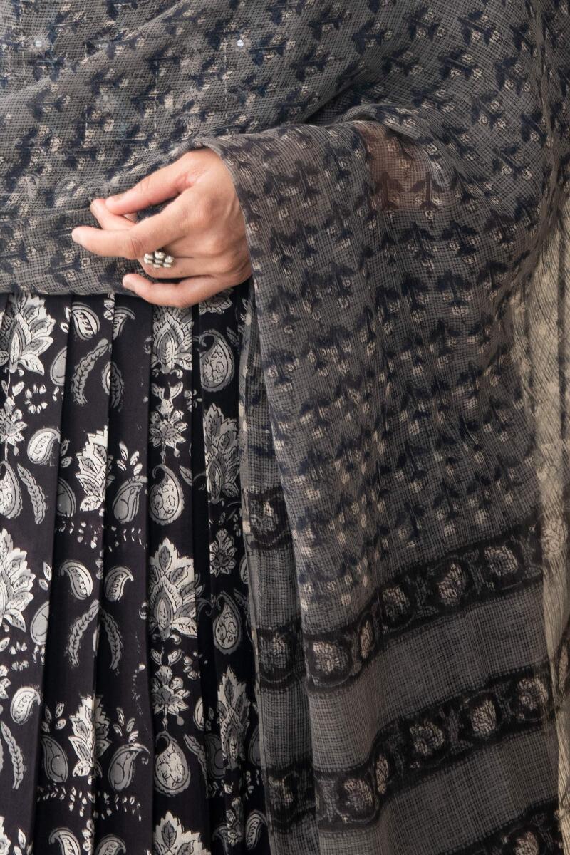 Sehra Farhat Bagru Kota Dupatta - Image 4