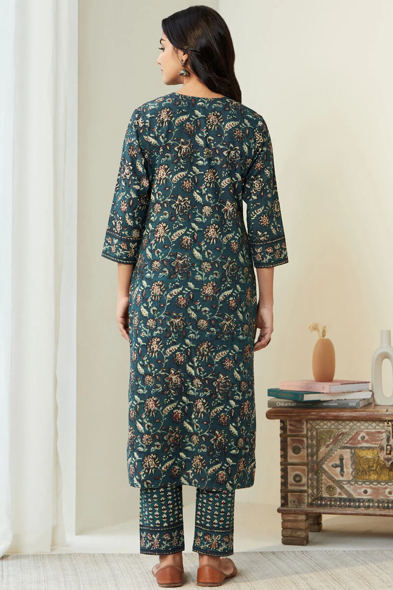 Sehra Farhat Bagru Kurta - Image 9
