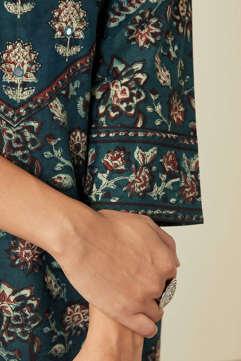 Sehra Farhat Bagru Kurta - Image 6