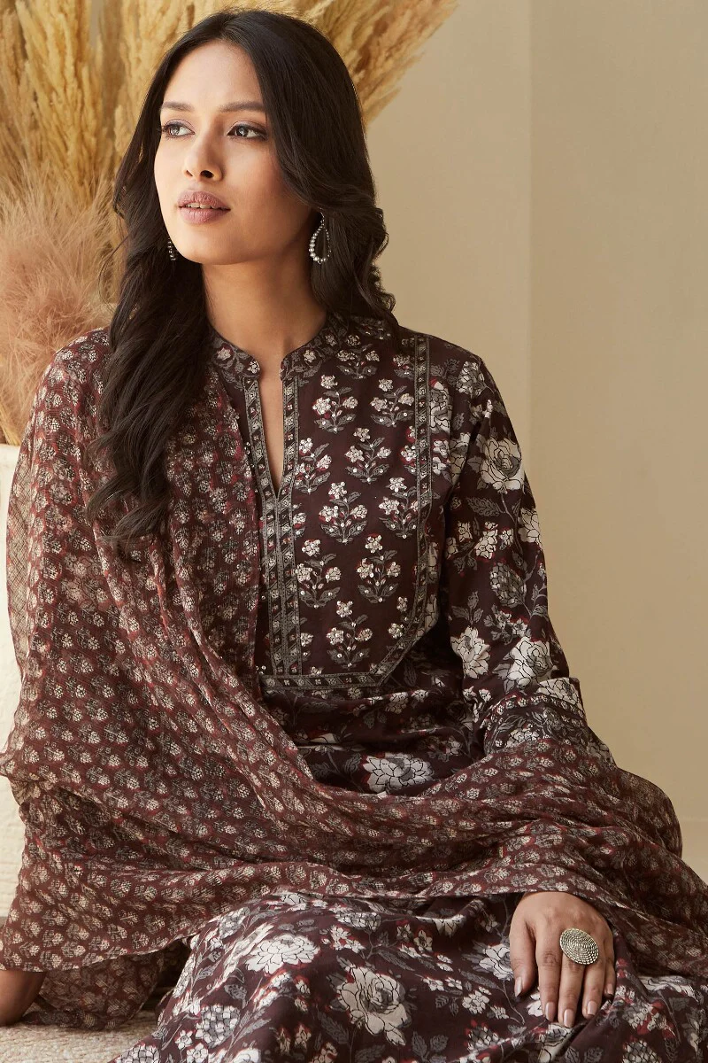 Sehra Farheen Bagru Kurta - Image 7