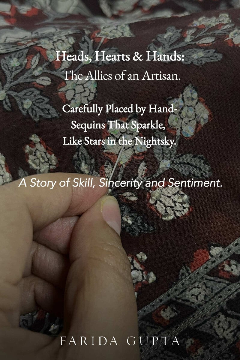 Sehra Farheen Bagru Kurta - Image 8